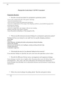 Postoperative Gastrectomy CAE PNCI Assessment   NURS 224
