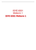ISYE 6501 Midterm 1