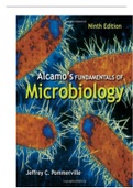 TEST BANK FOR ALCAMOS FUNDAMENTALS OF MICROBIOLOGY 9TH EDITION POMMERVILLE,COMPLETE GUIDE RATED A.