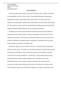 Summary  Anatomy And Physiology II (BSC2089)