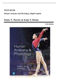 Test Bank - Human Anatomy & Physiology, 9th, 10th & 11th Edition by Marieb, All Chapters