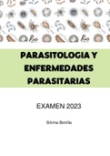 Examen parasitologia y enfermedades parasitarias