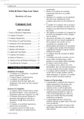 Summary Company Law, ISBN: 9780198704133  company law 