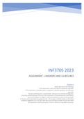 INF3705 - Assignment 1 2023 Answers and Guidelines 