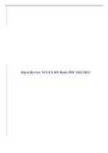 Hurst Review NCLEX RN Book-PDF 2022/2023