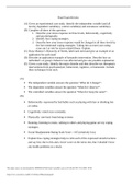 Psy100 final study guide - Final Exam Review (RATED A) Questions and Answers