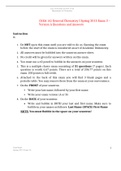 CHEM 102 General Chemistry I Spring 2015 Exam 3 -­‐ Version A Questions and Answers,100% CORRECT