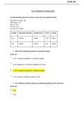 ECON 705 Mod 5 Self-Assessment (100 out of 100) Questions and Answers | Download To Score An A