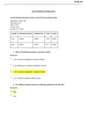 ECON 705 Mod 5 Self-Assessment (100 out of 100) Questions and Answers | Download To Score An A