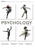Test bank for Psychology 4th Edition by Daniel L. Schacter (All chapters complete, with  Answers Key )