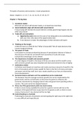 Summary Principles of Economics and Business 1 