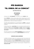 Pío Baroja / “El Árbol de la Ciencia”