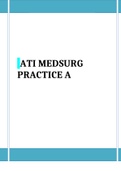 ATI MedSurg Practice Questions and Answers. Recommended by Expert Tutor. graded A
