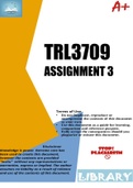 TRL3709 ASSIGNMENT 3 2023