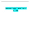 MANAGEMENT MISC TEST BANK.