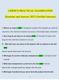 CIDESCO PRACTICAL EXAMINATION Questions and Answers 2023 (Verified Answers)