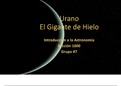 Presentación Planeta Urano, Introducción a la Astronomía