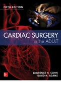 Cardiac surgery in adult