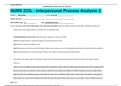 NURS 223L - Interpersonal Process Analysis 2. Download To score A