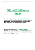 NR 602 Midterm exam Study 2023