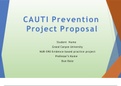 NUR 590 Topic 7 Assignment Evidence-Based Practice Project Proposal Presentation Spring 2023