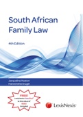 South African Family Law pdf  - Book by Jacqueline Heaton, Hanneretha Kruger 4th Edition