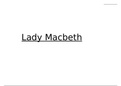 GCSE Macbeth - Lady Macbeth Key Quotations with Grade 9 Analysis