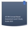 ATI RN Concept-Based Assessment Level 3 Study Guide 2023