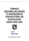 Temas largos de Historia de España 
