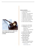 BPTC/BTC: Professional Ethics, Advocacy & Legal Drafting 
