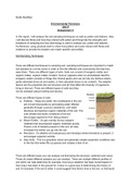 Unit 9 Assignment C Diatoms, Pollen & Soil