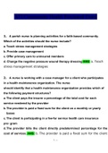 ATI Community Health Proctored Exam Questions and Answers 2022/2023 Verified Answers