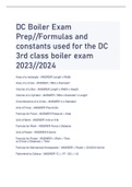 Exam (elaborations) DC Boiler 