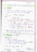 Detailed Handwritten notes of Ch Sexual Reproduction in Flowering plants 