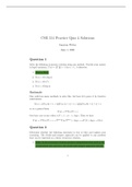 CSE 551: Foundations of Algorithms - Arizona State University. CSE 551 Practice Quiz 4 Solutions (2021 Fall)