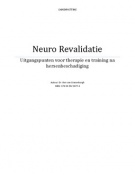 Neuro revalidatie