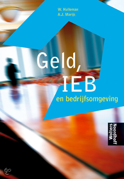 Geld, IEB en bedrijfsomgeving