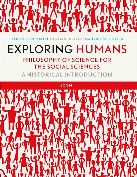 Summary Exploring Humans, ISBN: 9789085062264  Philosophy of Science and Methodology (PSM) for Communication Science Course at the UVA