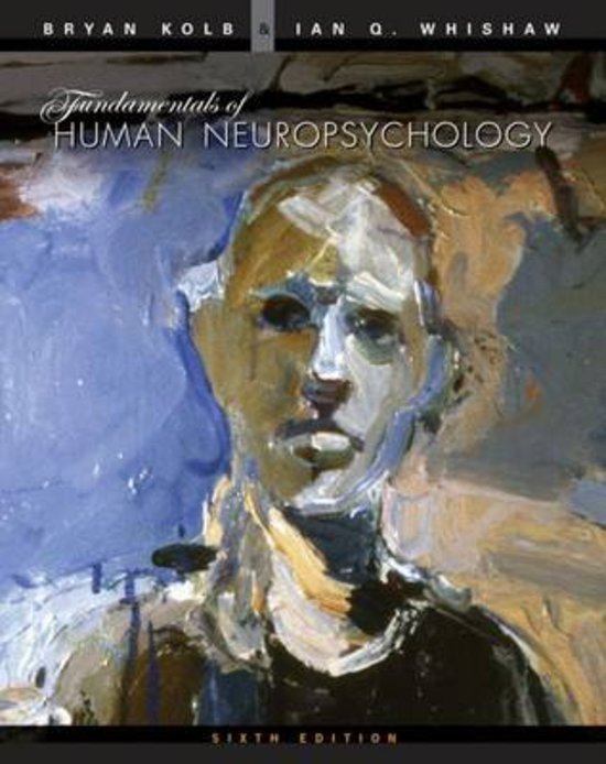 SUMMARY PART 1: Fundamentals of human neuropsychology 