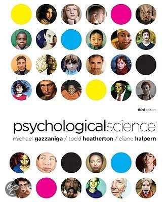 PSYCOLOGICAL SCIENCE 6TH EDITION GAZZANIGA TEST BANK Inclusive of Chapters 1-15