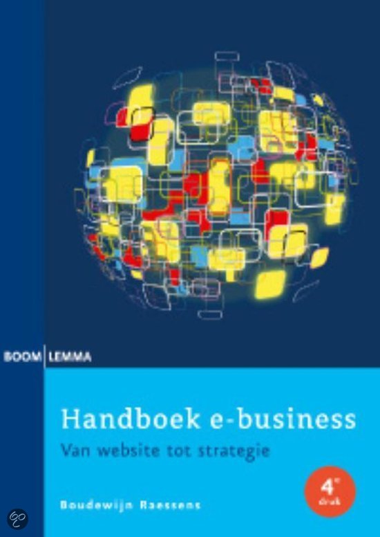 Summary e-business Handbook 4th edition B. Raessens