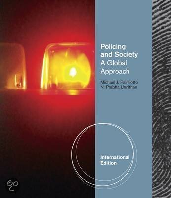 Policing and Society: A Global Approach, International Edition