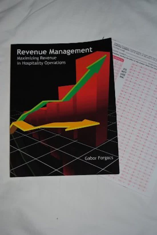 Revenue Management - Maximizing Revenue in Hospitality Operations