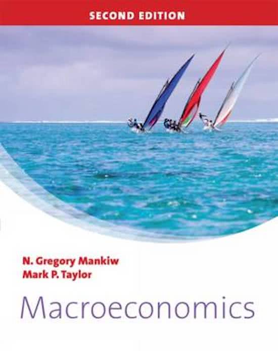 Samenvatting Macroeconomics - Mankiw