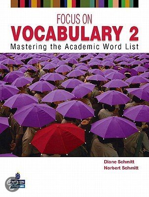 Book: Diane Schmitt and Norbert Schmitt - Focus on Vocabulary 2, summary Q2