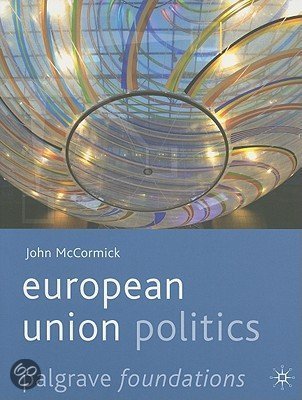Definition list European Union Politics John McCormick