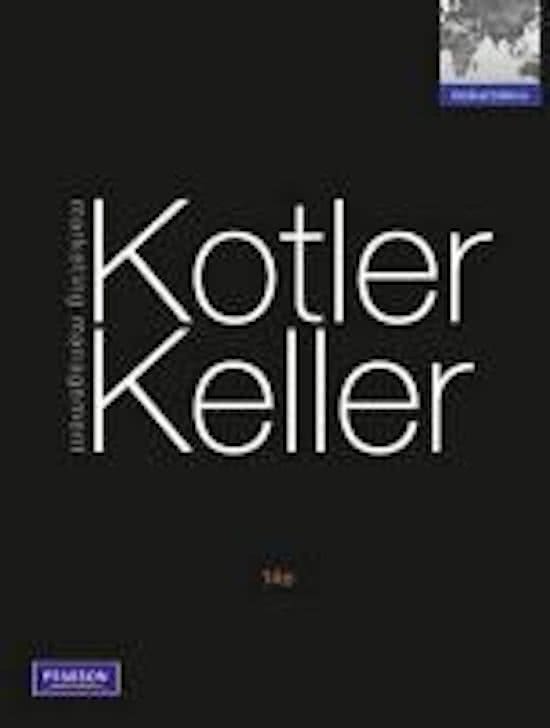 Marketing Samenvatting (Marketing Management, Keller & Kotler)