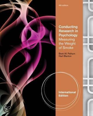 FULL Summary Research instruments critically considered