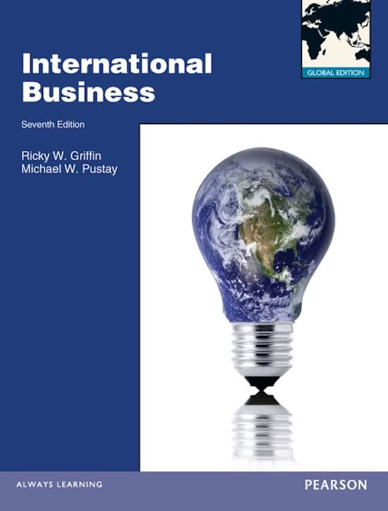 Get the Advantage with the Updated [International Business ,Griffin,7e] 2023 Test Bank
