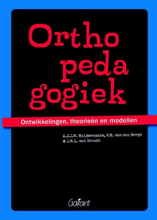 Orthopedagogiek.